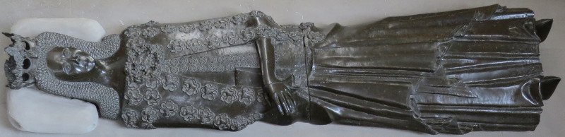 Denmark Soro Abbey king Christopher II 1332 and wife Queen Euphemia of Pomerania 1330